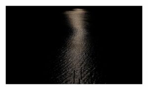 Reflexion des Unsichtbaren V ca. 46 x 76 cm