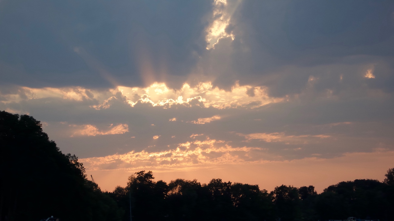 Morgenstimmung Wolken